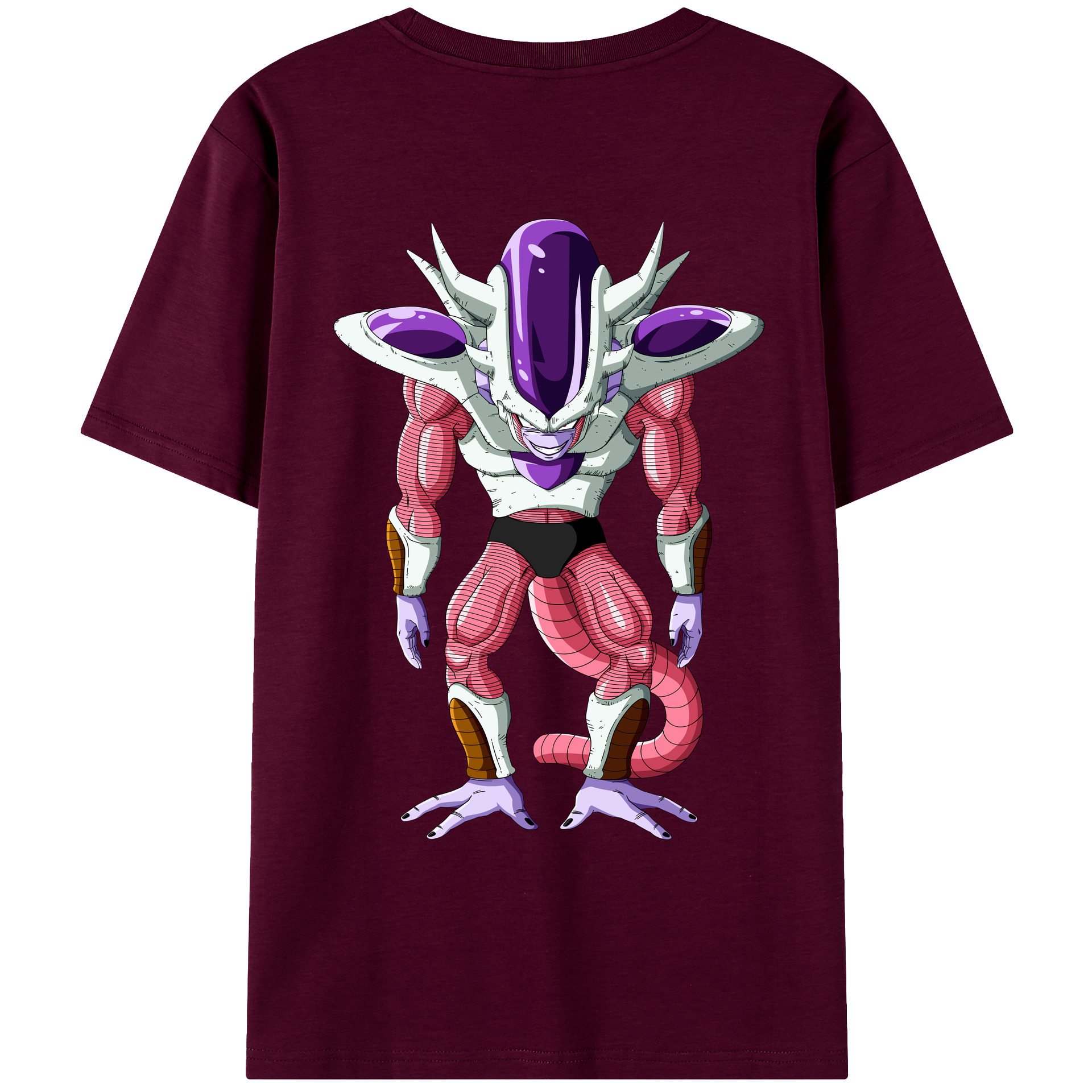 （画像用） ドラゴンボール フリーザ DRAGON BALL Frieza レディース半袖Tシャツ(バックプリント)